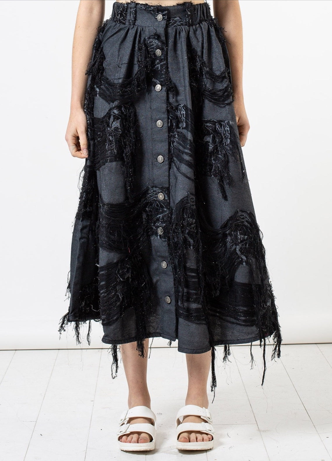 Jacquard Skirt - Black