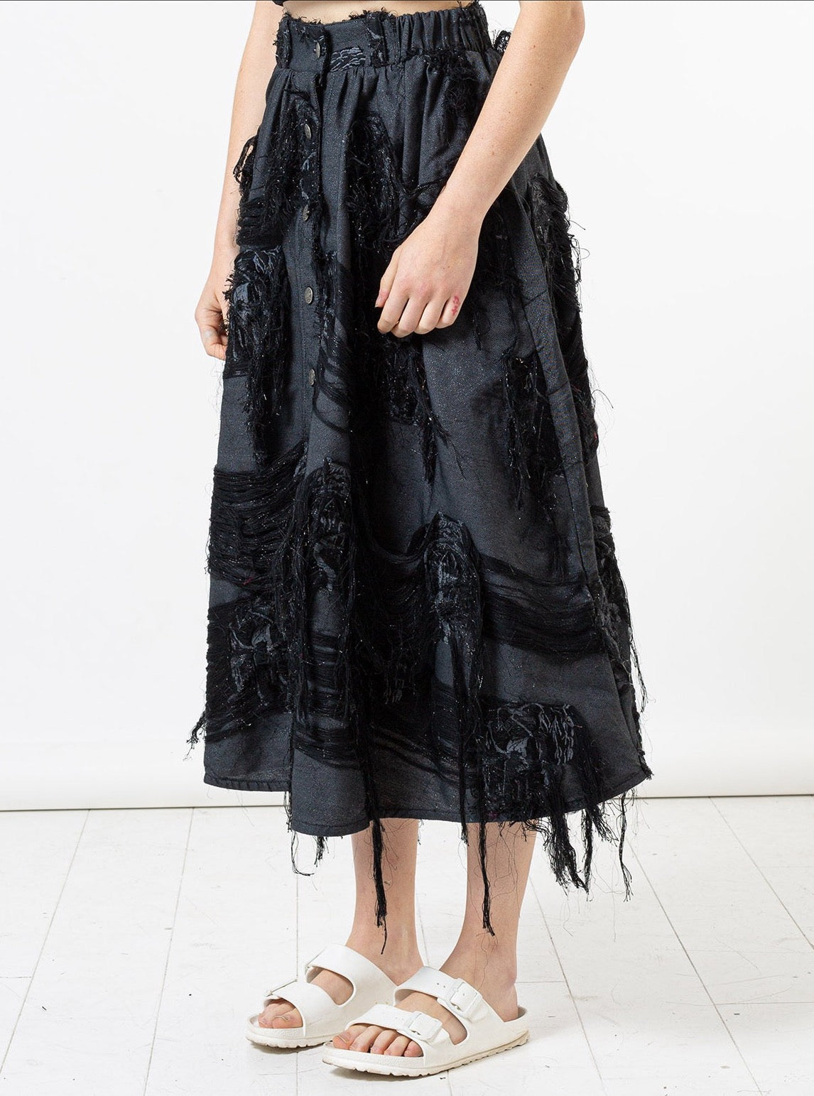 Jacquard Skirt - Black