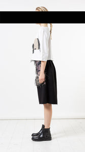 Blocked Buggy Short