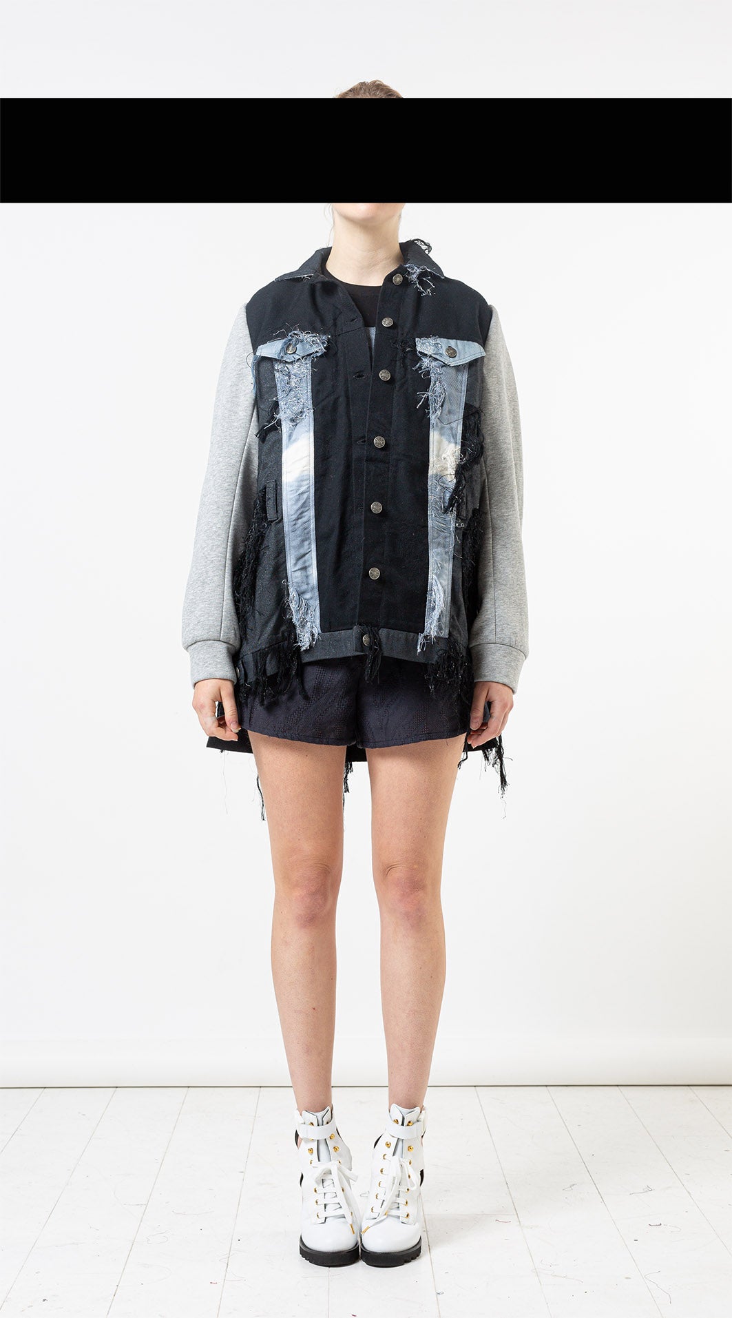 Panelled Trucker Jacket