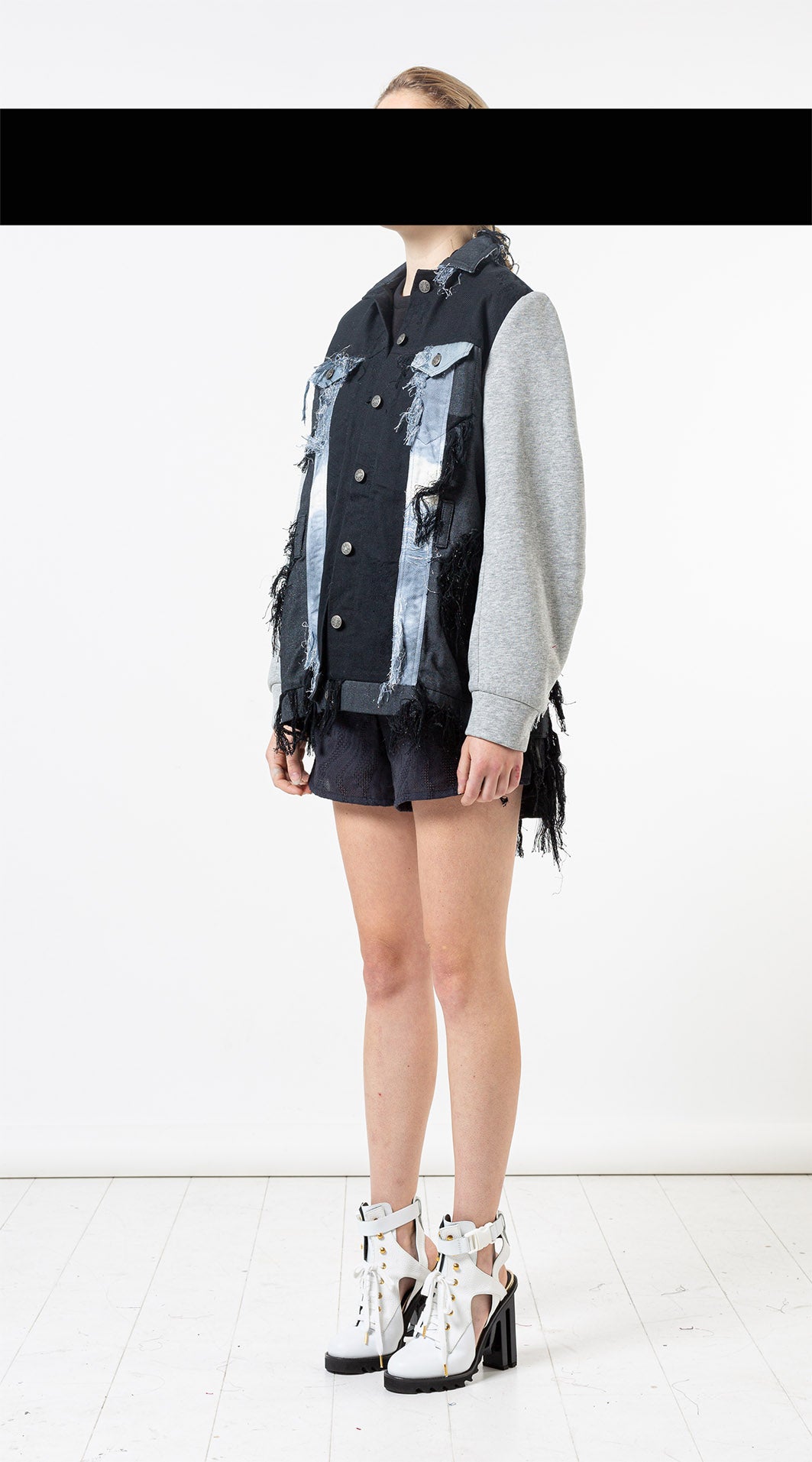 Panelled Trucker Jacket