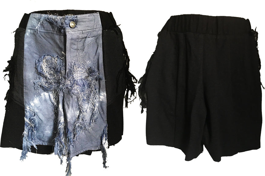 Panelled Short Pants